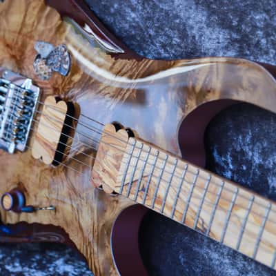 Immagine GB Liuteria Custom Boutique Ergal 6 string Fossil edition - 8