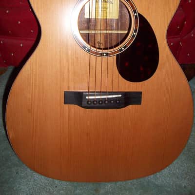 Eastman  E2OM-CD All Solid Wood Natural Satin image 9
