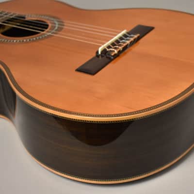 2023 Candelas' Guitars Estrella ESTR/C Tomás Delgado Handmade Nylon Classical Natural w/OSSC image 10