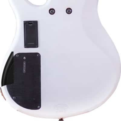 Yamaha TRBX505 5-String Bass Guitar, Rosewood Fingerboard, Translucent White image 3
