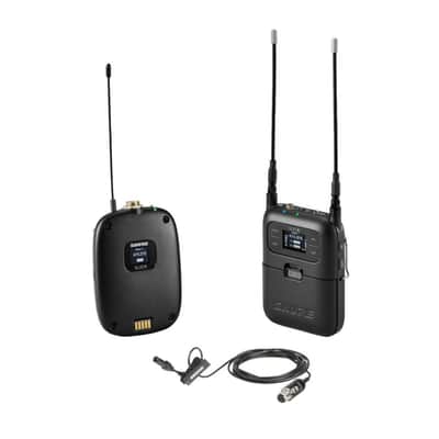 Shure SLXD15/UL4B Portable Digital Wireless Bodypack System with SLXD1 Transmitter, SLXD5 Receiver and UL4B Lav Mic G58 image 1