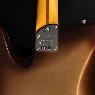 2022 Fender American Ultra Telecaster MN - Mocha Burst | USA Maple Fretboard Noiseless Pickup Compound Radius Locking Tuner 3.38kg | CoA OHSC image 23