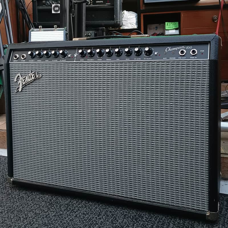 Fender Champion 100 Guitar Amplifier with Channel Footswitch image 1
