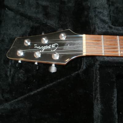 Godin LG P90 2003 Black/Flame image 2