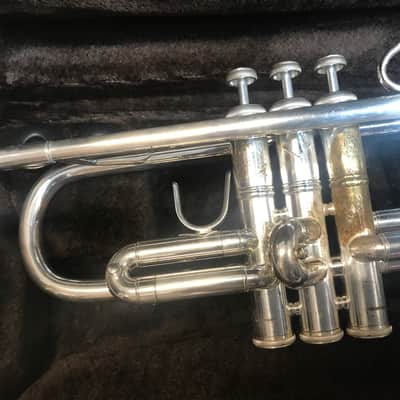 Bach Stradivarius Professional Model Bb Trumpet - Silver-Plated image 3