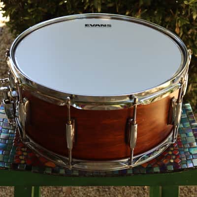 Gretsch Catalina Club Snare Drum 14 x 6.5 with new Evans Heads and Carrying Case image 9