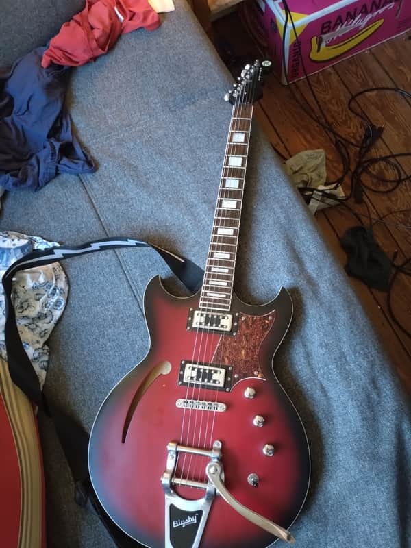 Reverend Tricky Gomez RT 2010s - Satin Red Burst image 1