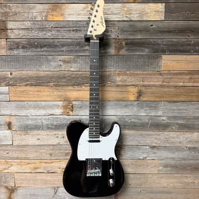 Austin Black Telecaster Style Electric Guitar image 7