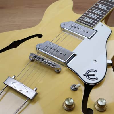 2008 Epiphone Casino Semi Hollowbody (Natural) image 4