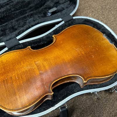 Used Copy of Antonius Stradivarius 3/4 Violin Made in Germany w/ Hard Case image 9