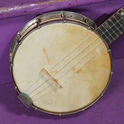 1930s U-King Banjo-Ukulele Banjolele (VIDEO! Fresh Work, Ready) image 2