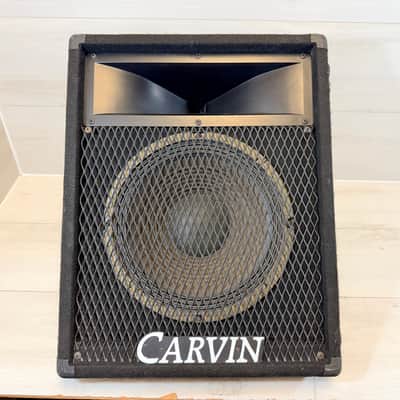 Carvin 722 12" Passive Stage Monitor Wedge Speaker Cabinet USA Made 300W 8 Ohm Late 90's Early 2000's image 1