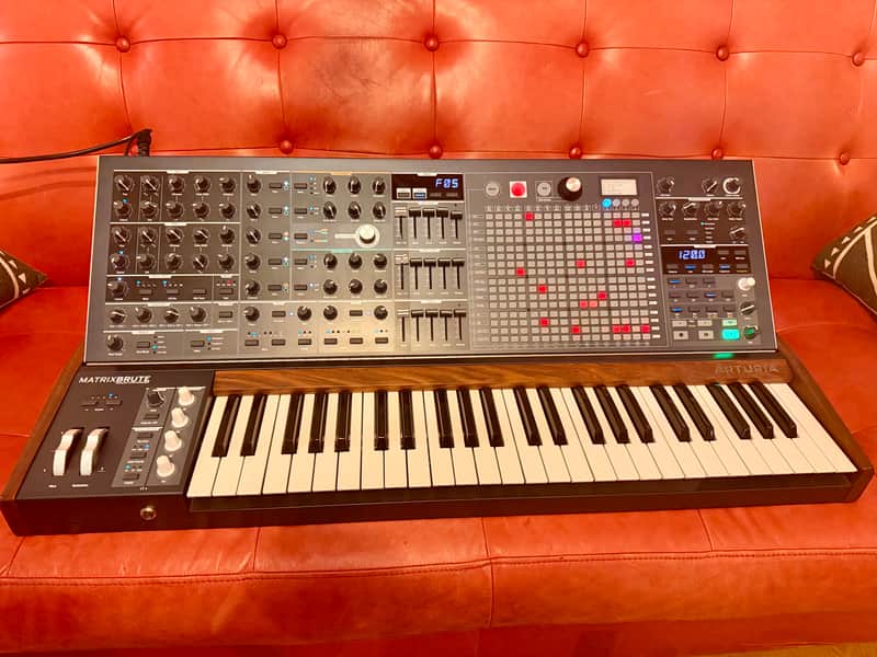 Arturia MatrixBrute 49-Key Synthesizer 2017 - Present - Black image 1