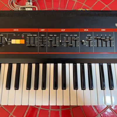 Roland Juno 60 Legendary PolySynth WITH Kenton Pro DCB to MIDI Converter 1982 image 4