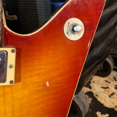 Greco EX800H Hamer Style Explorer MIJ 1978 - Cherry 🍒 Sunburst image 8