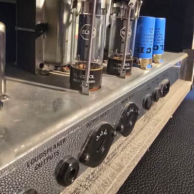 Marshall JCM25/50 "Silver Jubilee" Model 2550 2-Channel 50-Watt Guitar Amp Head 1987 - 1988 - Silver image 12