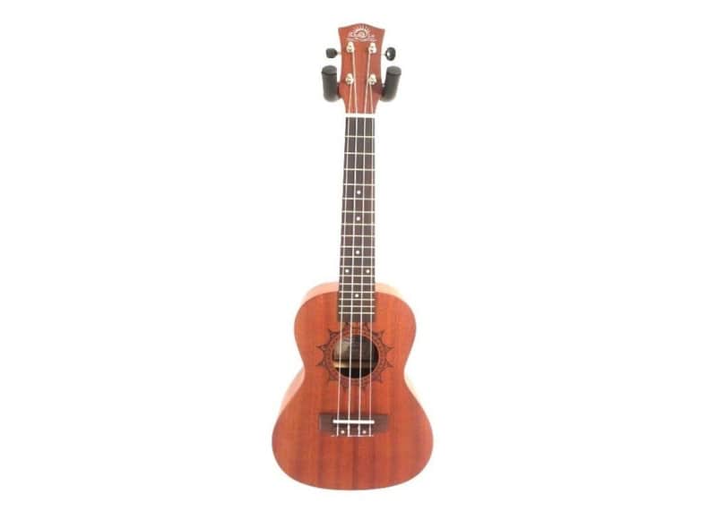 PukanaLa Model PU-STT  "Summer" Tattoo Series Sapele Mahogany Tenor Ukulele image 1