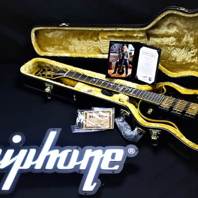 Epiphone Joe Bonamassa Signature "Black Beauty" Les Paul Custom (Collector's Item) image 1