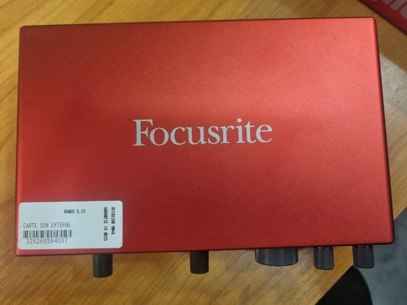 Focusrite Scarlett 8i6 3rd Gen USB Audio Interface 2019 - Present - Red / Black image 1