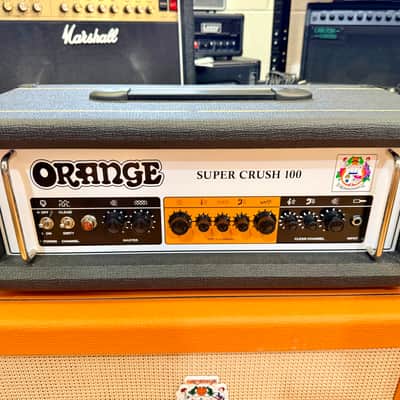 🍊DEAL🍊 Orange Super Crush 100 Head + PPC212 2x12 Cab~ Guitar Amp Stack~ MINT! image 3