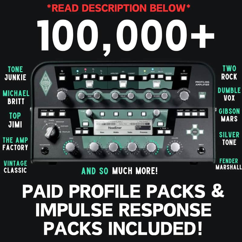 Kemper Profiler PowerHead – 100,000+ Premium Profiles & IRs – Free AU Shipping image 1