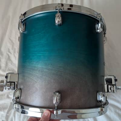 Tama WBS42S-SPF Starclassic Walnut/Birch 10x8/12x9/16x14/22x16" 4pc Shell Pack 2019 - Present - Satin Sapphire Fade image 14