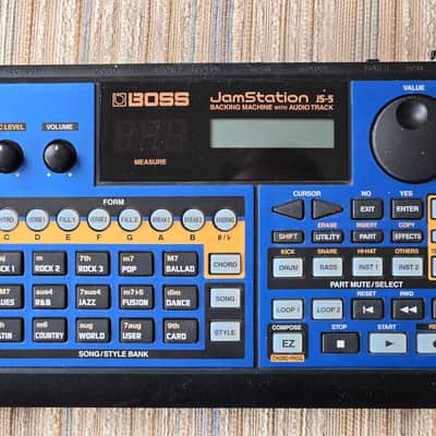 Immagine Boss JS-5 JamStation Backing Machine with extra 64Mb SmartMedia card, original adaptor - 1