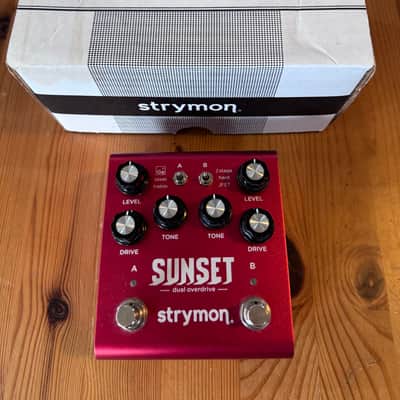 Strymon Sunset Dual Overdrive 2017 - Present - Red image 1
