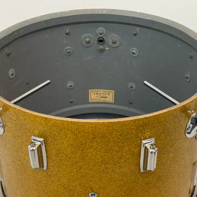 Immagine Rogers 20/13/16" 1960's Cleveland-Era Drum Set - Gold Sparkle - 14