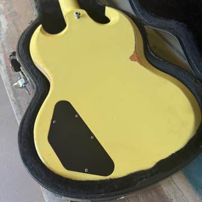 Gibson SG Junior "Special Order" '65 GLAS Custom P90 only 5.44 lbs image 5