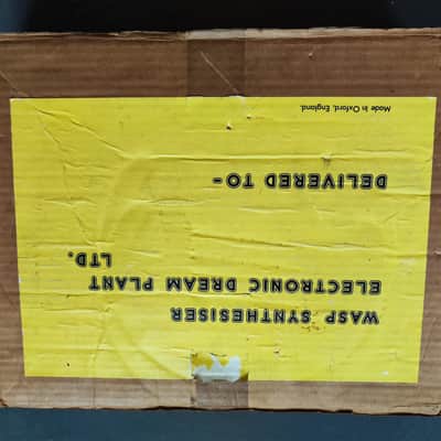 EDP Wasp + MIDI + VCF Mod + Original Box 1978 - Analog Synthesizer image 12