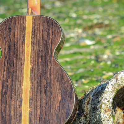 TreeHouse OMZ Acoustic Guitar - Italian Spruce over Ziricote image 4