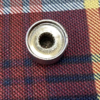 Chrome Fender Concentric Jazz Bass / Telecaster Top Knob~ Press-On, J, Tele image 3