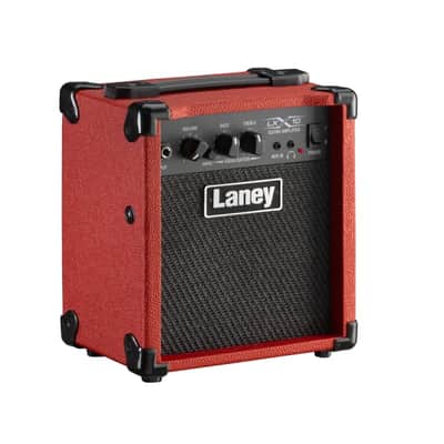 Laney LX10-RED 10-Watt Combo Guitar Amplifier With Overdrive 2-Band EQ Aux In And Headphone Output image 6