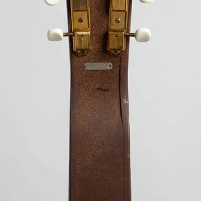 Bronson Singing Electric Lap Steel Electric Guitar, made by Valco (1952), ser. #X-14994, original brown hard shell case. image 6