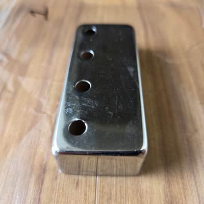 Vintage 1970's Gibson EB Bass Mini Humbucker Chrome Pickup Cover! image 2