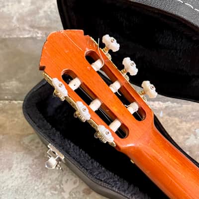 Yamaha G-150a classical guitar c 1971 Mahogany original vintage mij japan image 7
