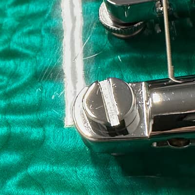 Hamer Custom Shop Artist Custom (2004) - Transparent Teal #53727 with Original Hard Case image 15