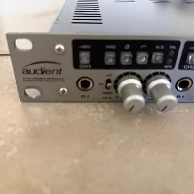Audient ASP880 8-Channel Microphone Preamplifier and A/D Converter 2010s - Silver image 4