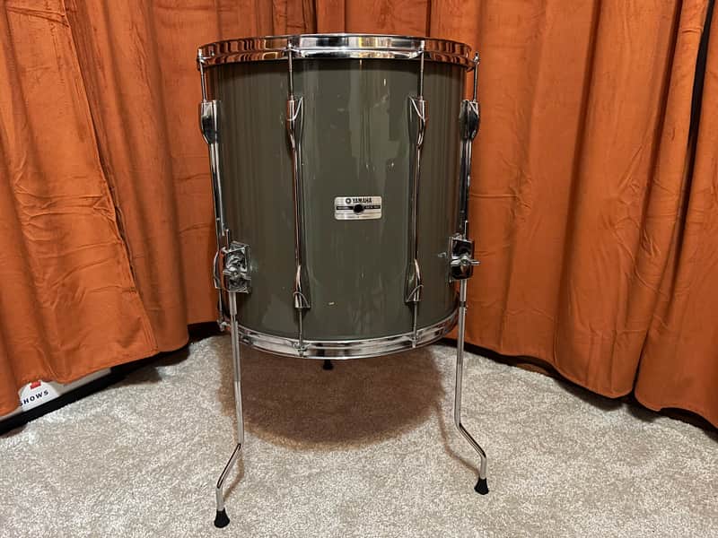 Yamaha FT-916RC Recording Custom 16x16 Floor Tom 1982 - 1991 - Quartz Grey image 1