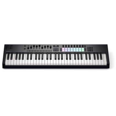 NOVATION LAUNCHKEY-61-MK4 Mk4 - Clavier maitre 61 touches, 16 pads, 8 encodeurs, 9 faders, écran OLED image 2