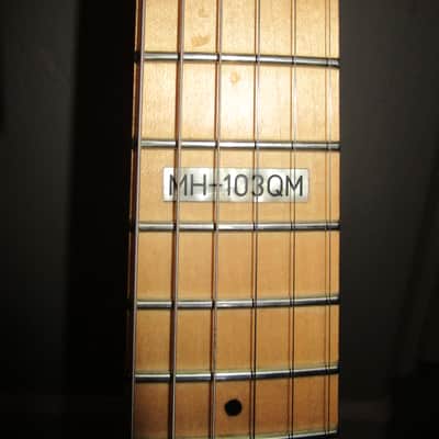 ESP LTD MH-103 QM 2008 - 2018 - See Thru Blue image 10