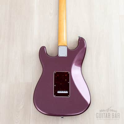 2013 Fender + MJT Stratocaster Partscaster Classic 60s Neck & Burgundy Mist Lacquer Body w/ Case image 3