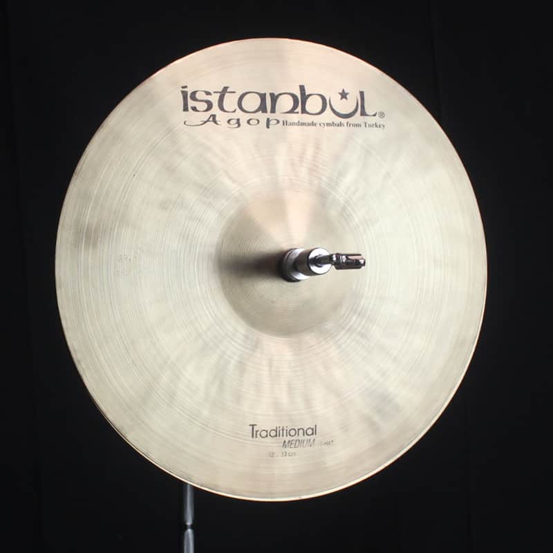 Istanbul Agop 13" Traditional Medium Hi Hats - 791g/896g (video demo) image 1