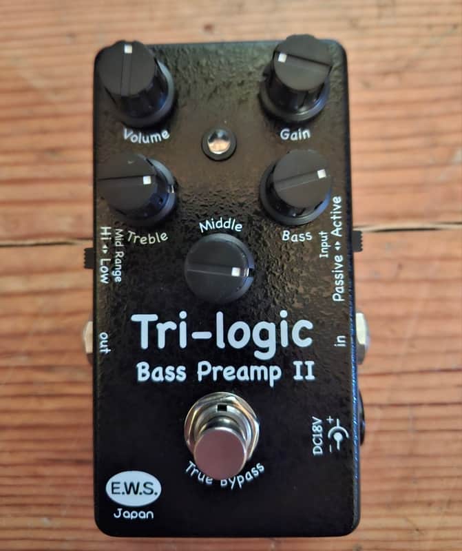 EWS tri-logic bass preamp 2 | Reverb