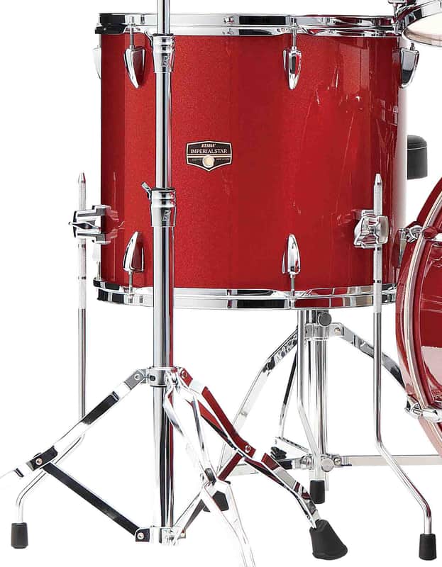 Tama IPF14A-BRM Imperialstar Floor Tom 14 - Burnt Red Mist image 1