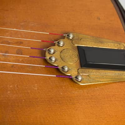 Selmer  Modele Jazz Acoustic Guitar (1942), ser. #559, original black hard shell case. image 16