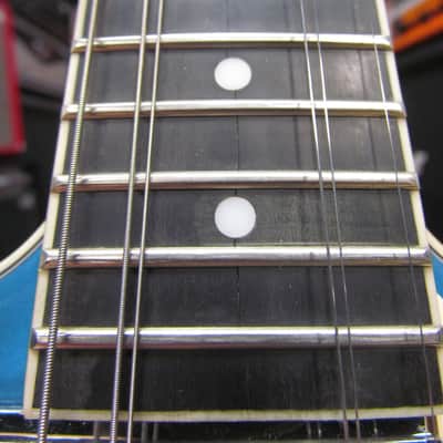 Hagstrom Viking P Miami Blue *Cracked Fingerboard* image 7