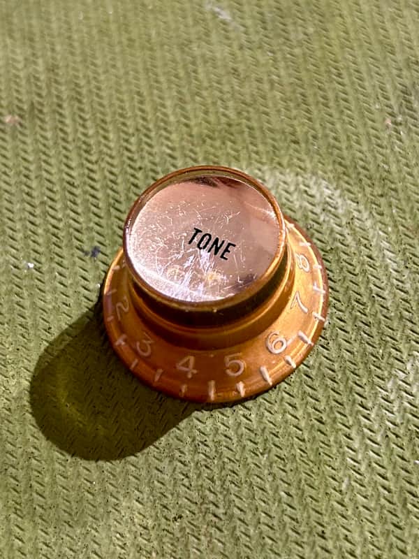 Gibson '50s Top Hat Tone Knob Gold