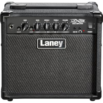 Laney LX15B 15 watt LX 2x5 Bass Combo Amp image 1